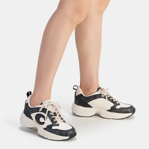 NWT Coach Outlet C275 Tech Runner In Signature Canvas - Picture 5 of 6